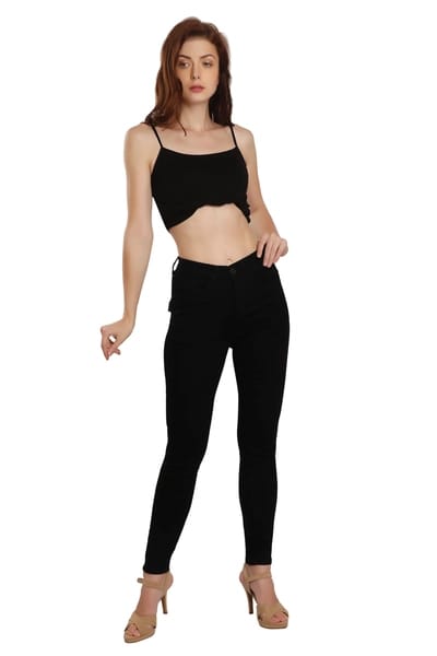 Trendy Women High Waist Skinny Jeans 2025 at ShopCircuit | ONDC