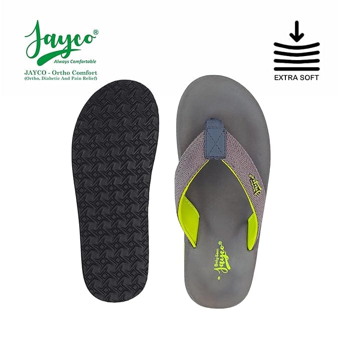 Modern Men Jayco Cushioned comfort slippers for men | oversize look | slip-resistant | Soft inso