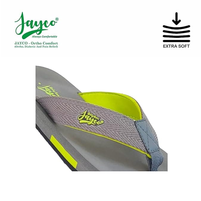 Modern Men Jayco Cushioned comfort slippers for men | oversize look | slip-resistant | Soft inso