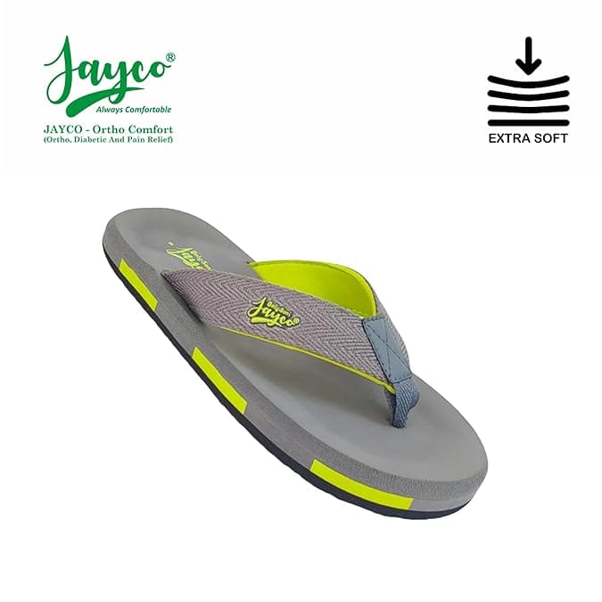 Modern Men Jayco Cushioned comfort slippers for men | oversize look | slip-resistant | Soft inso