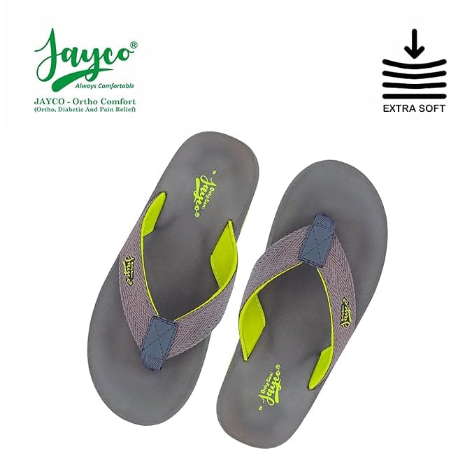 Modern Men Jayco Cushioned comfort slippers for men | oversize look | slip-resistant | Soft inso