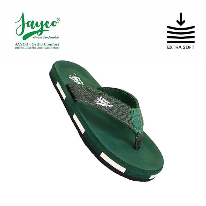 Luxurious Men Jayco Cushioned comfort slippers for men | oversize look | slip-resistant | Soft i