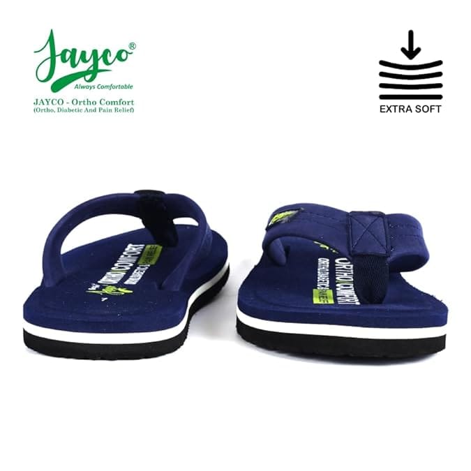 Top Men Jayco Extra Soft Ortho Care Diabetic & Orthopedic Slippers || Skid Resistant || Lightwei