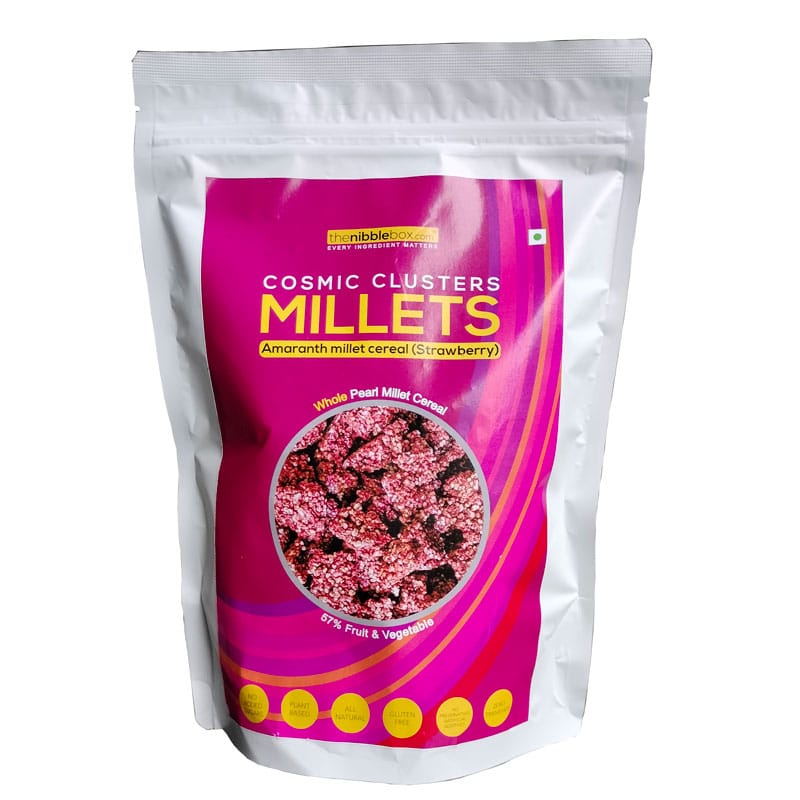 Amaranth Millet Cereal (Strawberry)