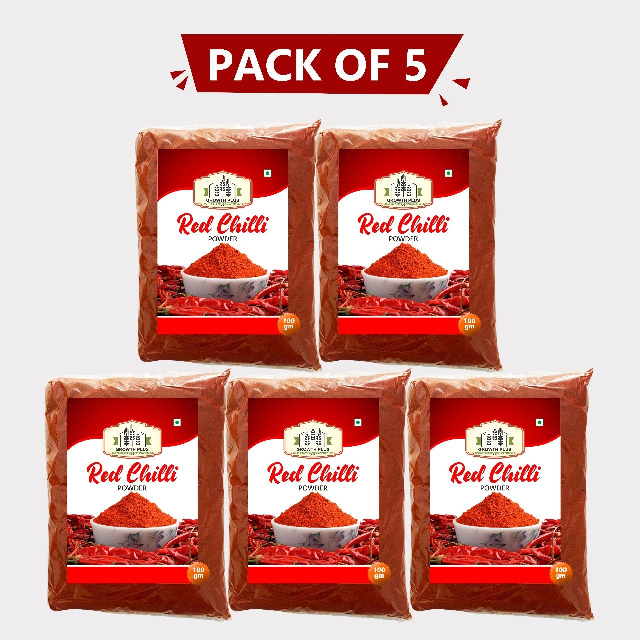 Red Chilli Powder (pack of 5)