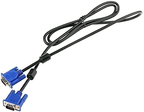 VGA Cable, 15 Pin Male to Male Cord for Computer Support Monitor, PC/Monitor/LCD/LED, Plasma, Projector, TFT