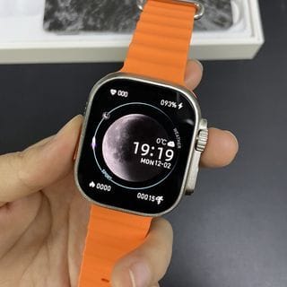T800 Ultra Smart Watch with Beautiful Strap, Bluetooth Calling Smart Watch, 1.99" Touch Display with Fitness & Outdoor, Health & Medical Tracker, 8 Unique UI Interactions (Orange)