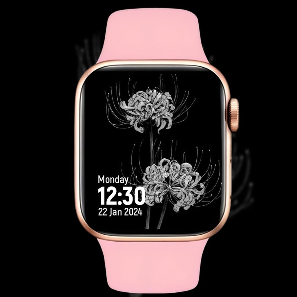 New T500 Series Smart Watch Sleep Monitor, Distance Tracker, Calendaring, Sedentary Reminder, Text Messaging, Pedometer, Calorie Tracker, Heart Rate Monitor Smartwatch (Pink)
