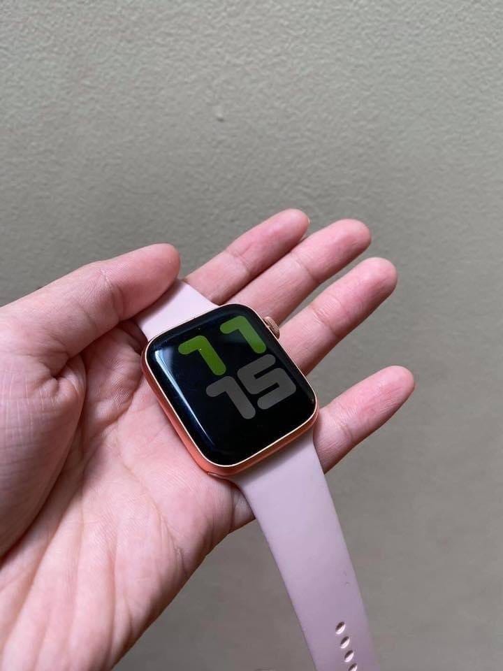 New T500 Series Smart Watch Sleep Monitor, Distance Tracker, Calendaring, Sedentary Reminder, Text Messaging, Pedometer, Calorie Tracker, Heart Rate Monitor Smartwatch (Pink)