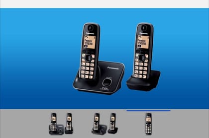 Panasonic KX-TG3712 Digital Dual Cordless Telephone