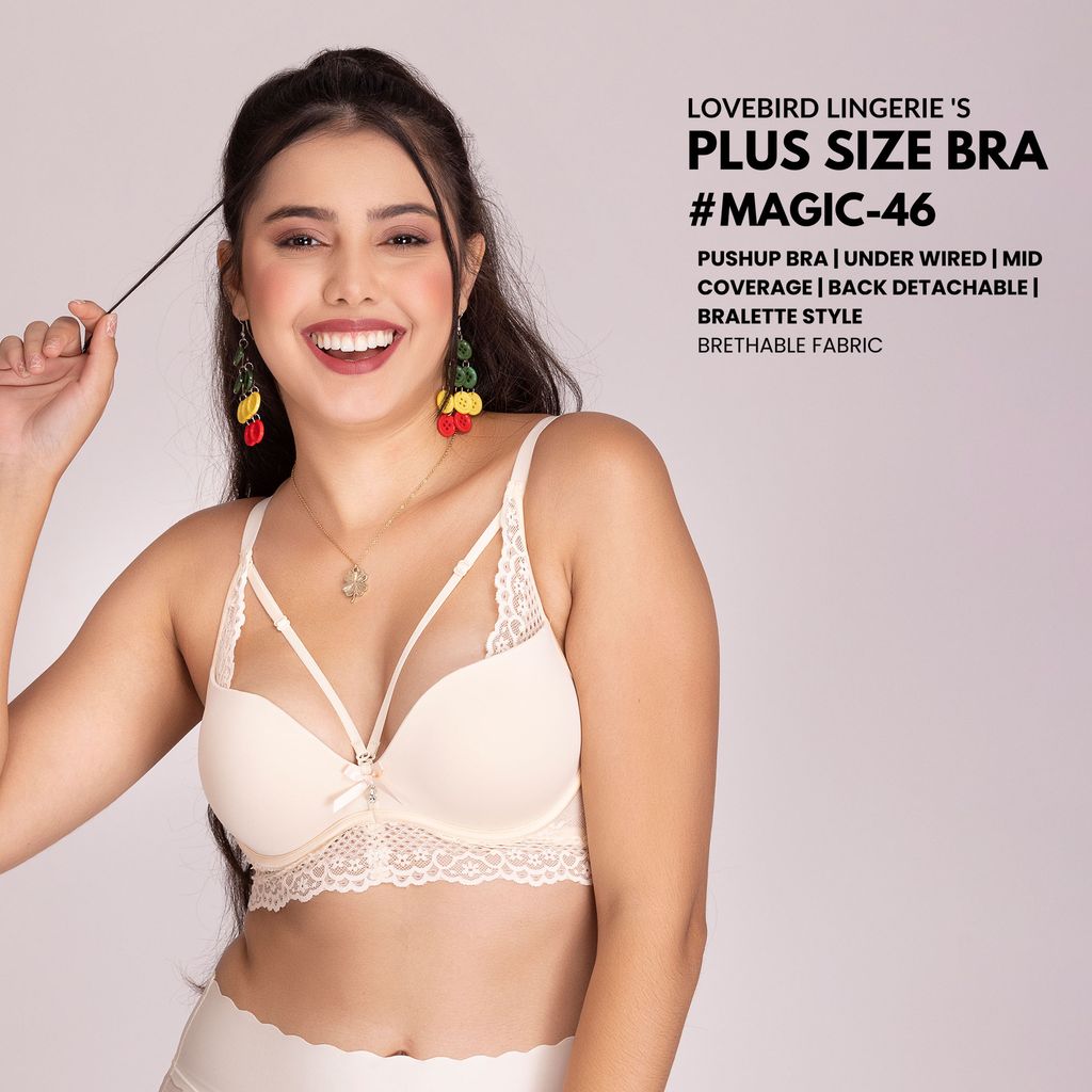 Half Cup Luxury Full Supported Minimizer Bra