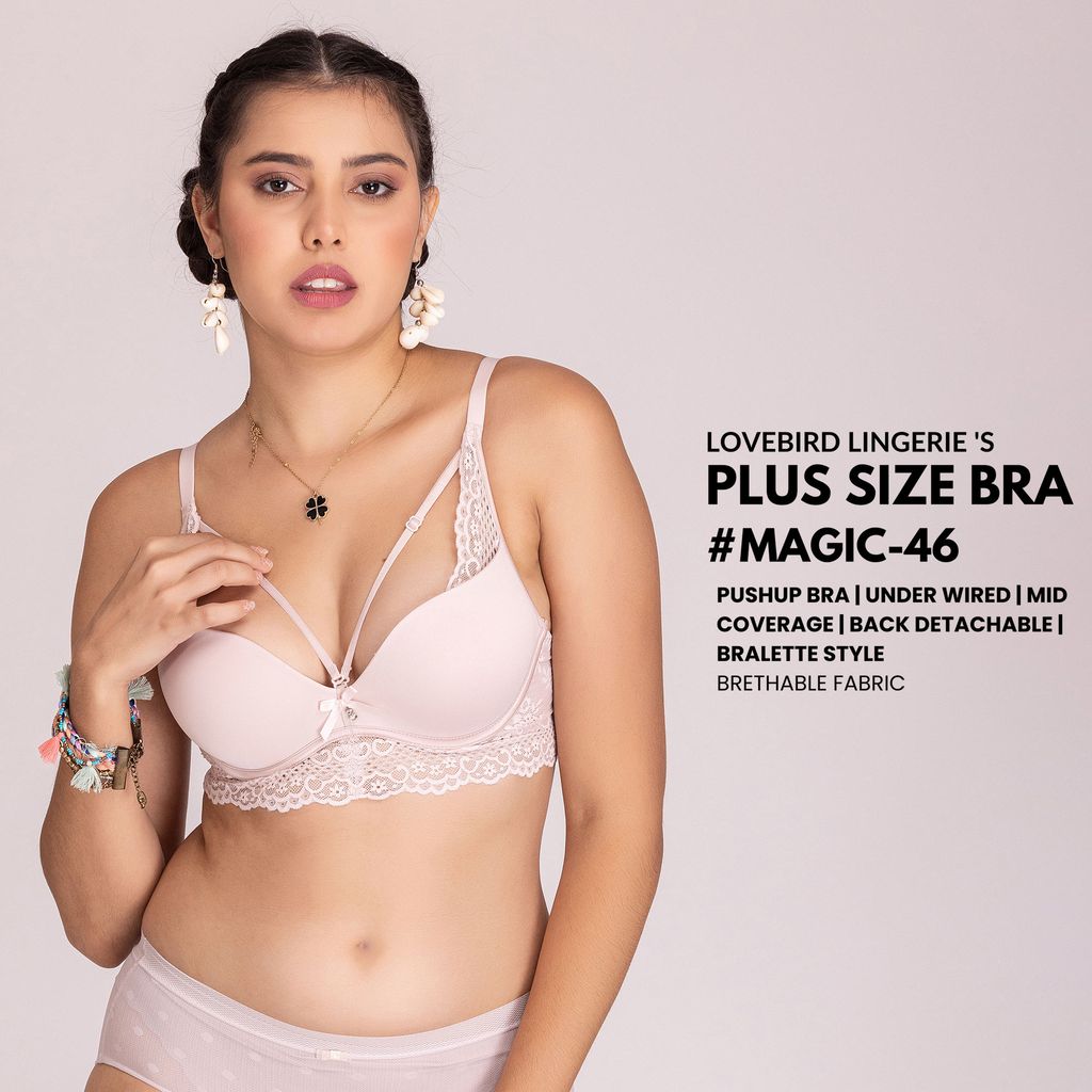 Half Cup Luxury Full Supported Minimizer Bra