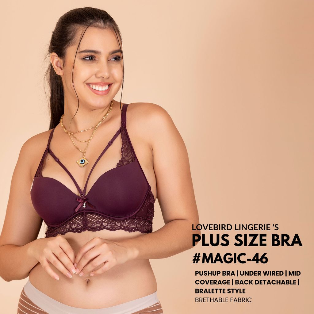 Half Cup Luxury Full Supported Minimizer Bra