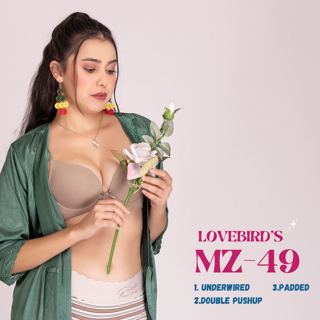 Magic-49 Smooth Push-up underwired cups adjustable straps bra