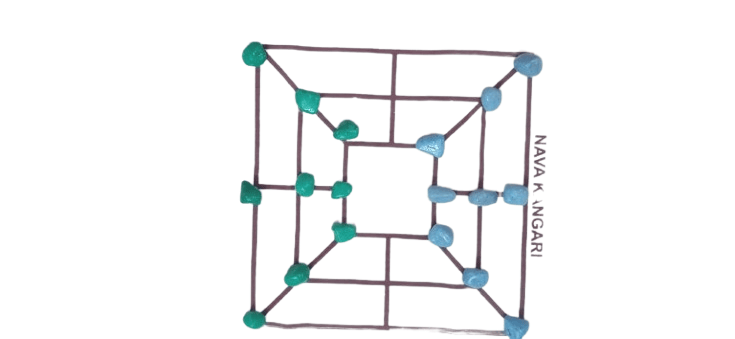 Wooden Peg Solitaire Board Game