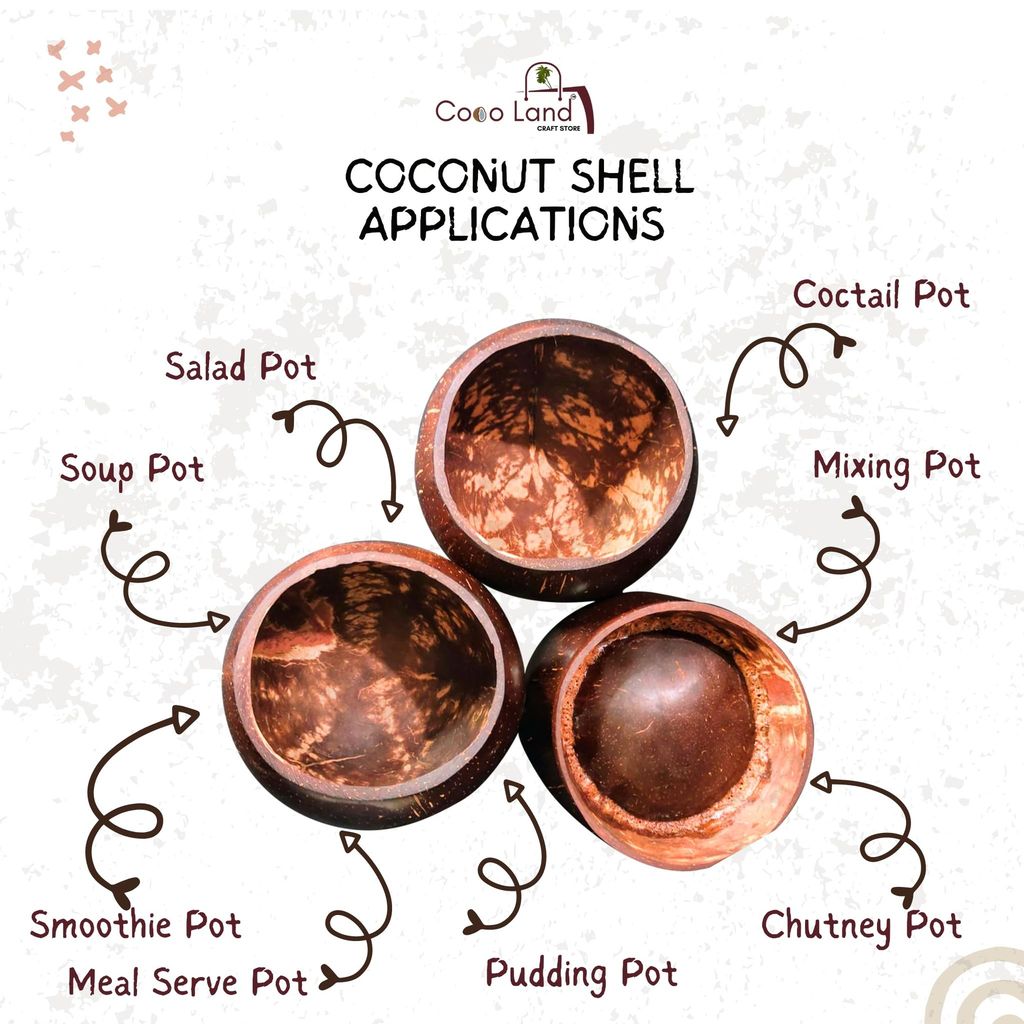 Sophisticated Home - - and - - Decor CocoLand Coconut Shell Cocktail Pot 400 ml 2025 at ShopCirc