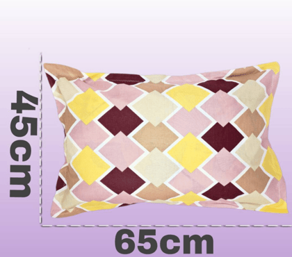 Sagun Cotton Pillows Cover  (Pack of 2, 45 cm*65 cm) Sagun Cotton Pillows Cover  (Pack of 2, 45 cm*65 cm)