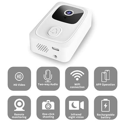  Wireless Video Doorbell with Chime