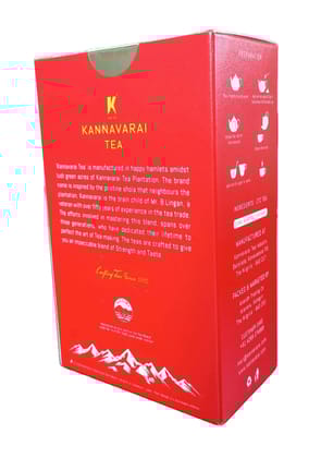 Ooty Kannavarai Gold Dust CTC Tea Powder - Authentic Nilgiri Tea from Ooty Tea Factory