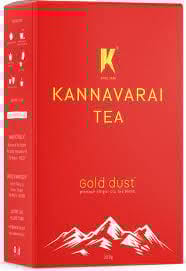 Ooty Kannavarai Gold Dust CTC Tea Powder - Authentic Nilgiri Tea from Ooty Tea Factory