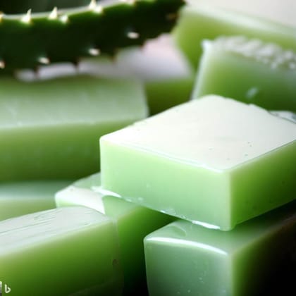Aloe Vera Natural Handmade Soap: Pure Organic Bliss for Your Skin