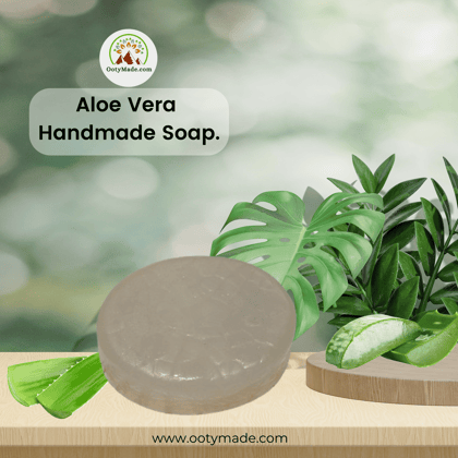 Aloe Vera Natural Handmade Soap: Pure Organic Bliss for Your Skin