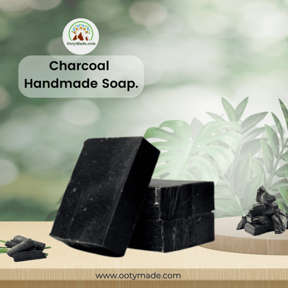 Charcoal Handmade Soap: Elevate Your Skincare Routine with Natural Organic Cleansing Perfection!