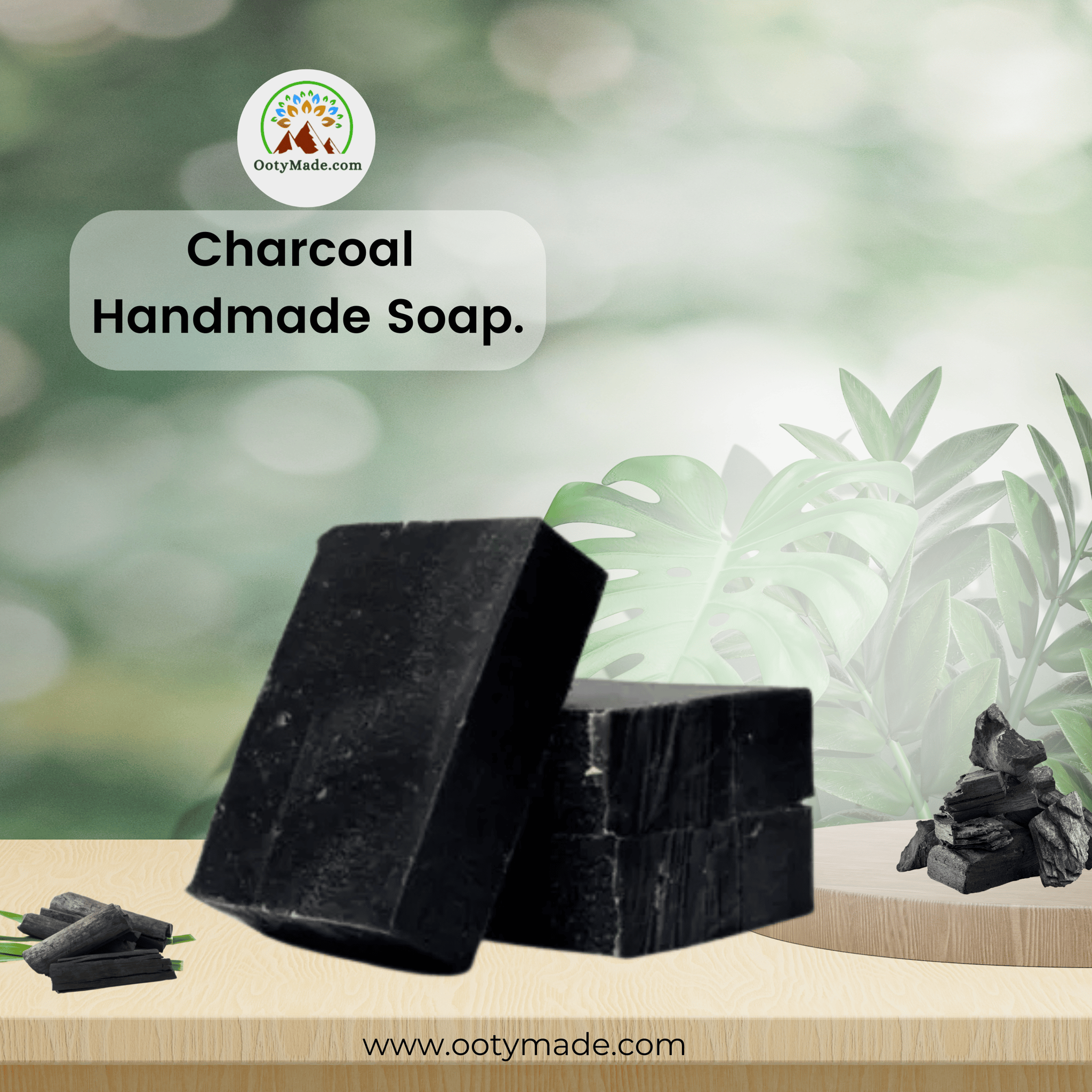 Charcoal Handmade Soap: Elevate Your Skincare Routine with Natural Organic Cleansing Perfection!