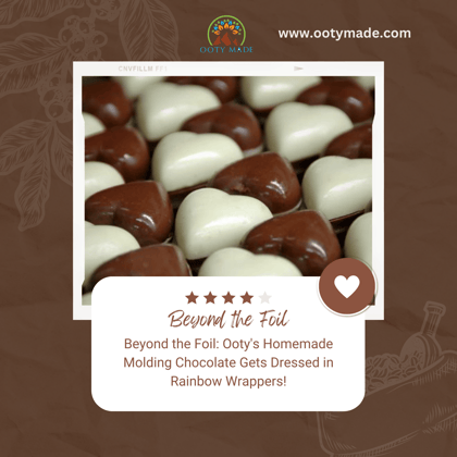 Unique Love Gifts: Best Chocolate for Your Special Someone-6 pieces OotyHomemade Chocolate box