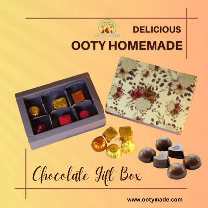 Delicious 6 pieces Homemade chocolate-Surprise Delight: Unveiling the Best Anniversary Gift for Mom and Dad