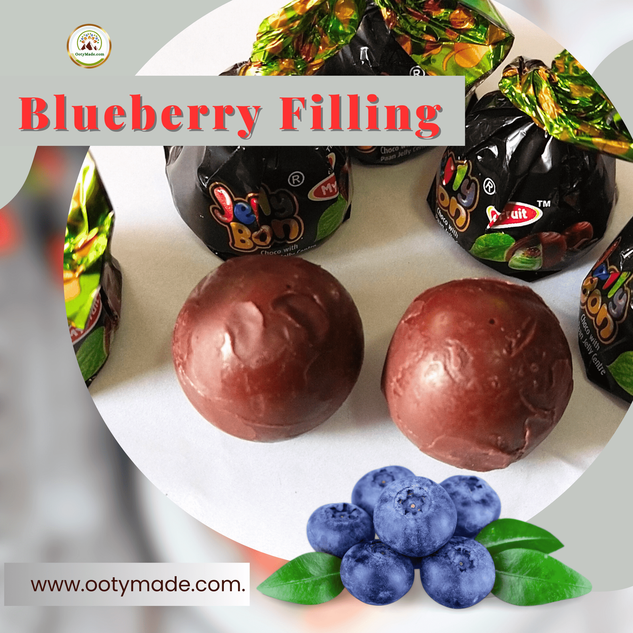 Blueberry Filling Chocolate for birthday gift online