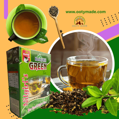 Nilgiris Green Tea - Finest Organic Ooty Green Tea for Health Benefits