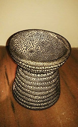 Ceramic Aroma Oil Warmer / Essemtial Oil Diffuser Tumbler Design with 2 Tealight - by Marigold Stores