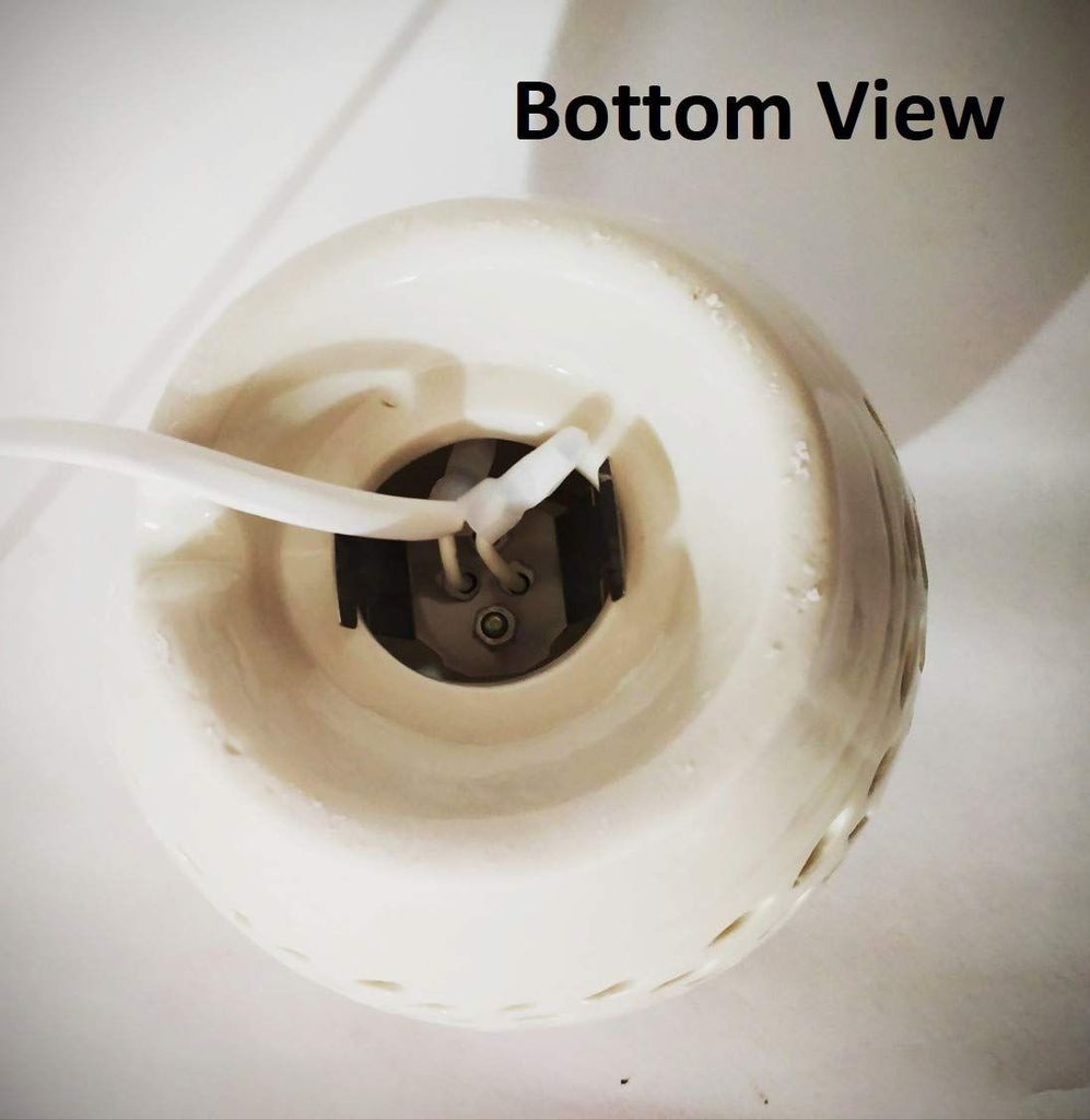 Gift Beautiful Design Ceramic Electric Essential Oil Warmer l Oil Diffuser Oil Burner with Dimmer Thermostat to Control Fragrance and Light Intensity -by Marigold Stores®