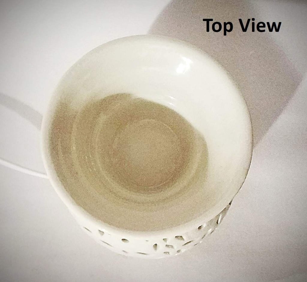 Gift Beautiful Design Ceramic Electric Essential Oil Warmer l Oil Diffuser Oil Burner with Dimmer Thermostat to Control Fragrance and Light Intensity -by Marigold Stores®