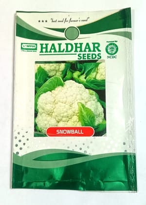Haldhar Seeds - Snowball Cauliflower Seeds - 10g