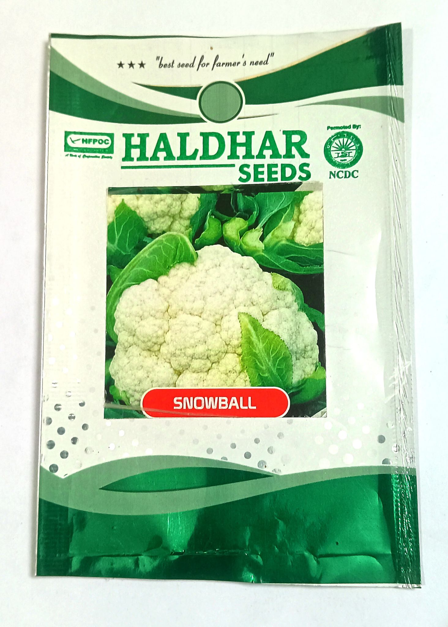 Haldhar Seeds - Snowball Cauliflower Seeds - 10g