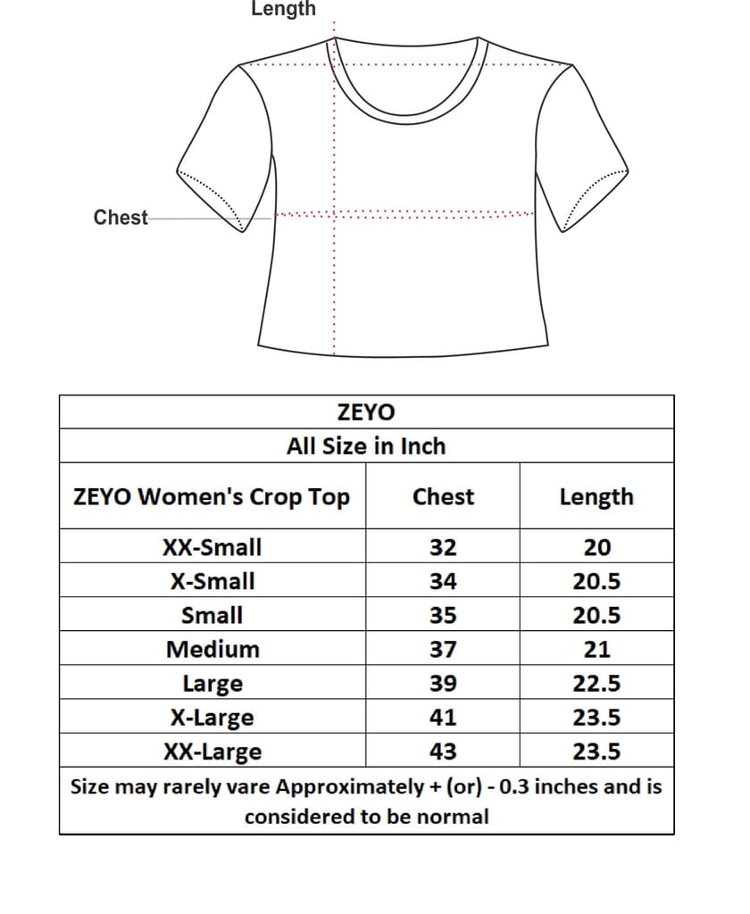 Zeyo Women Cotton Black Star Printed Full Sleeve Crop Top