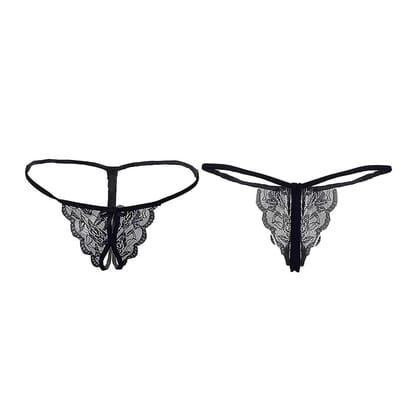 Low Rise Thong Briefs Net Lace Panty