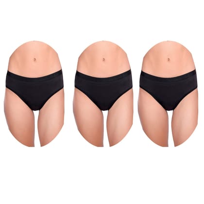 Cotton Full Coverage Hipster Panties Pack 3