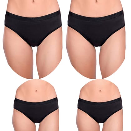 Cotton Full Coverage Hipster Panties Pack 4