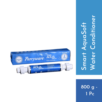 Parryware Smart Aquasoft 16 Water Conditioner (for Single Bathroom Only) | For best result use along with Pre Filter Set 16 | Prevents limescale deposits | 2 Yrs Warranty with Free Installation*