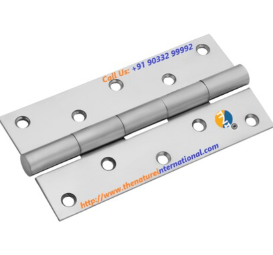 SS Butt Hinges 5 inches X12g | SS202 | TNI | Pack of 12 Hinges