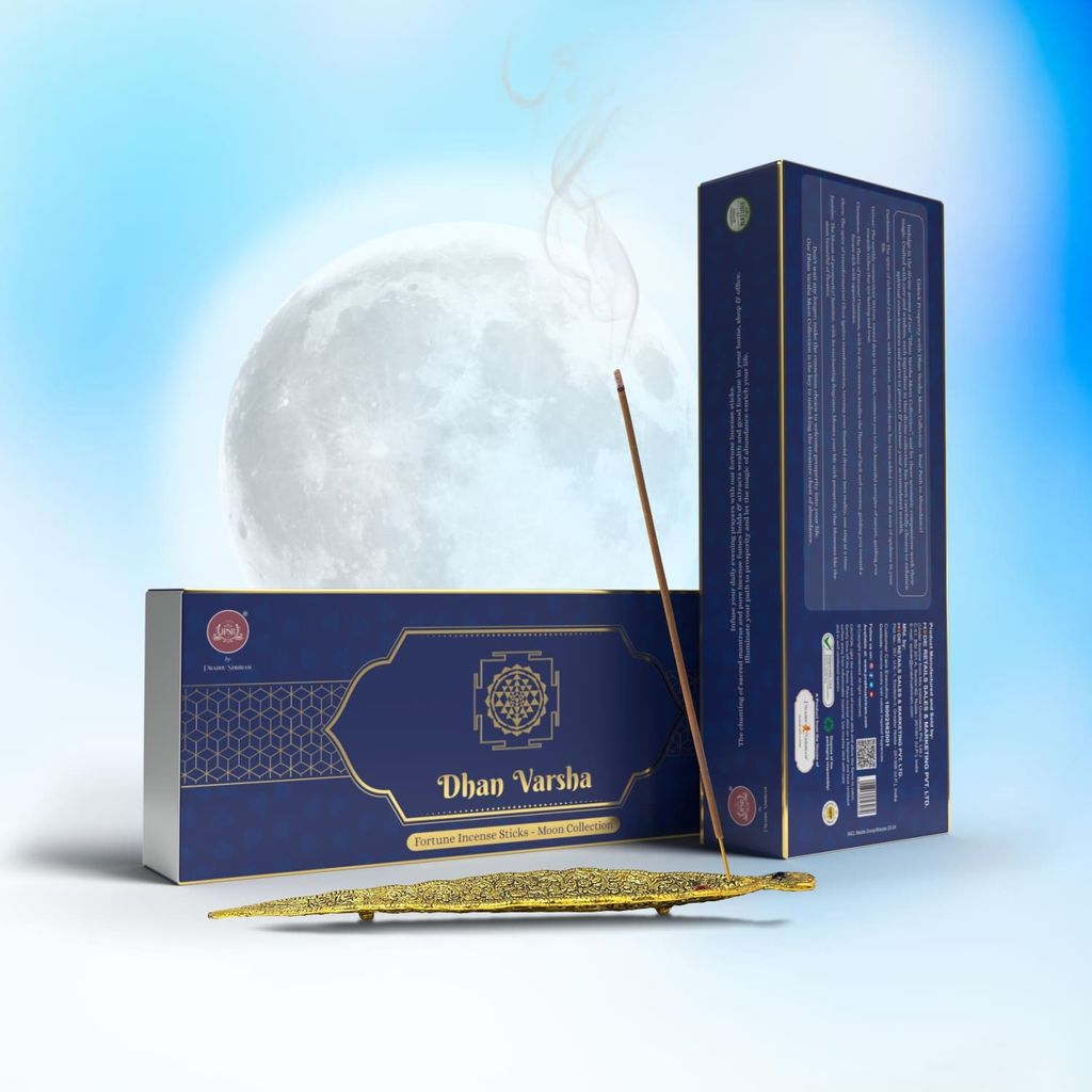 JPSR Dhan Varsha Moon Collection Fortune Incense Sticks - Pooja Needs | Buy online on ZillyBuy