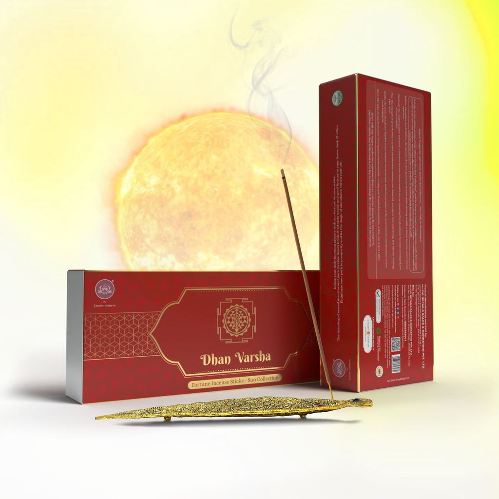 JPSR Dhan Varsha Sun Collection Fortune Incense Sticks - Pooja Needs | Buy online on ZillyBuy