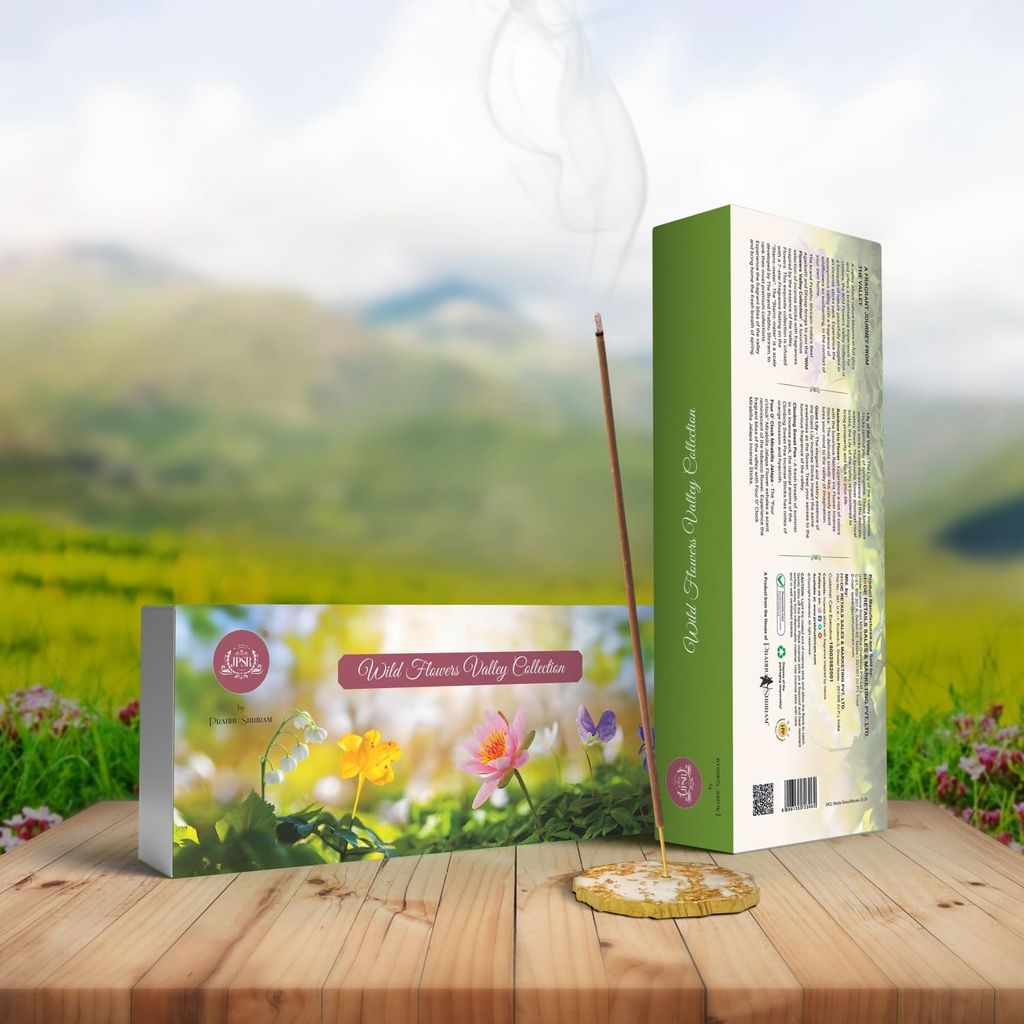 JPSR Wild Flower Valley Collection Premium Incense Sticks - Pooja Needs | Buy online on ZillyBuy