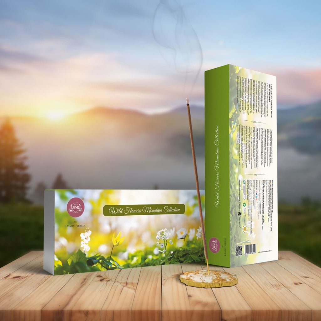JPSR Wild Flower Mountain Collection Premium Incense Sticks - Pooja Needs | Buy online on ZillyBuy