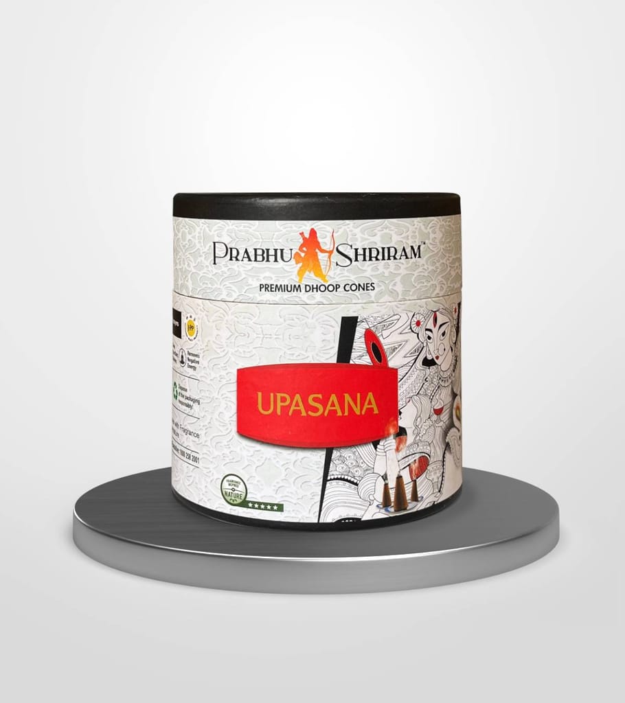 JPSR Upasana Dhoop Cone | Cylinder Pack - Pooja Needs | Buy online on ZillyBuy
