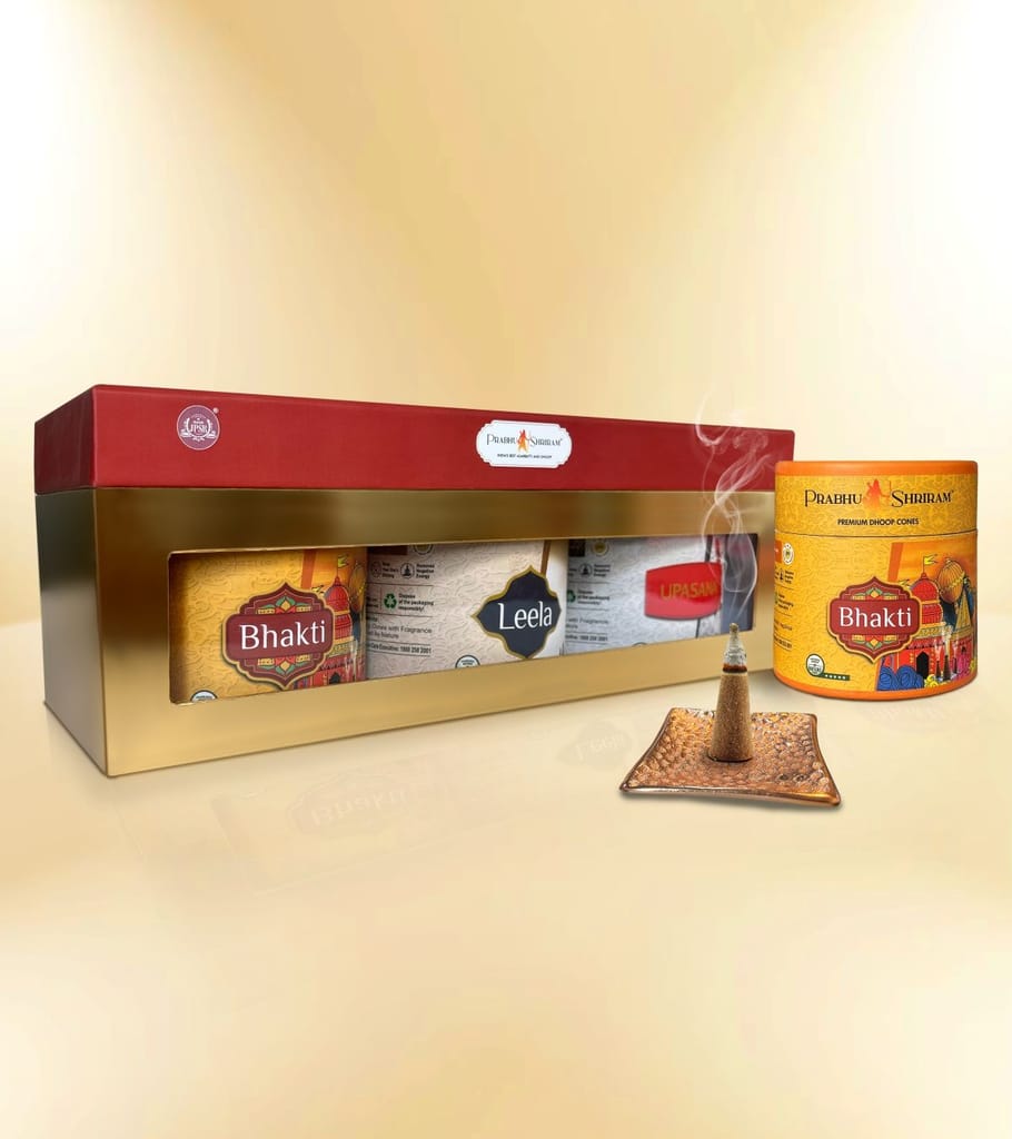 JPSR Life & God Luxury Incense Cone Gift Box - Pooja Needs | Buy online on ZillyBuy