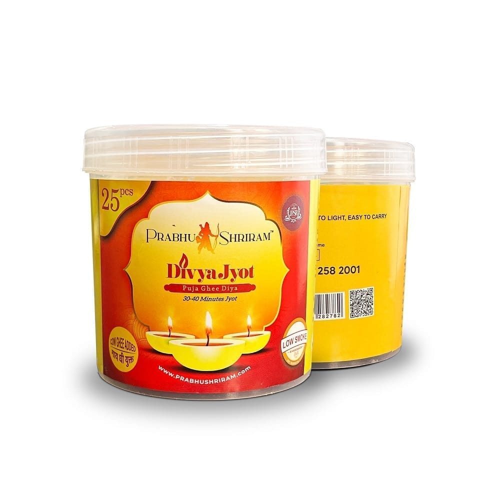 JPSR Divya Jyot Puja Ghee Diya - Pooja Needs | Buy online on ZillyBuy